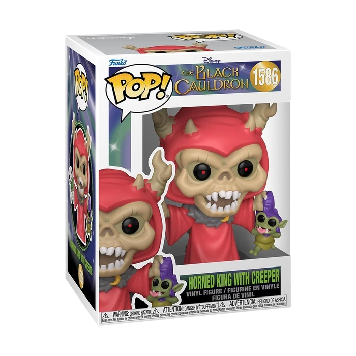 Funko Pop Disney The Black Cauldron Horned King with Creeper Vinyl Figure