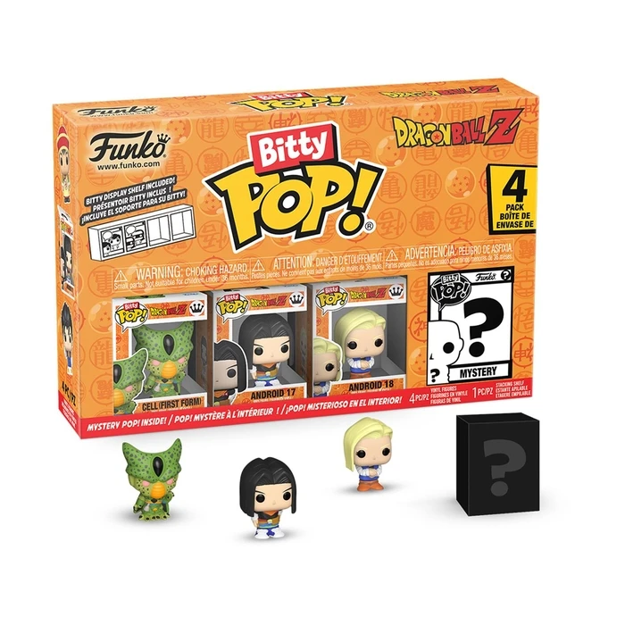 Φιγούρα Funko Bitty Pop! 4-Pack: Dragon Ball Z- Cell (First Form)