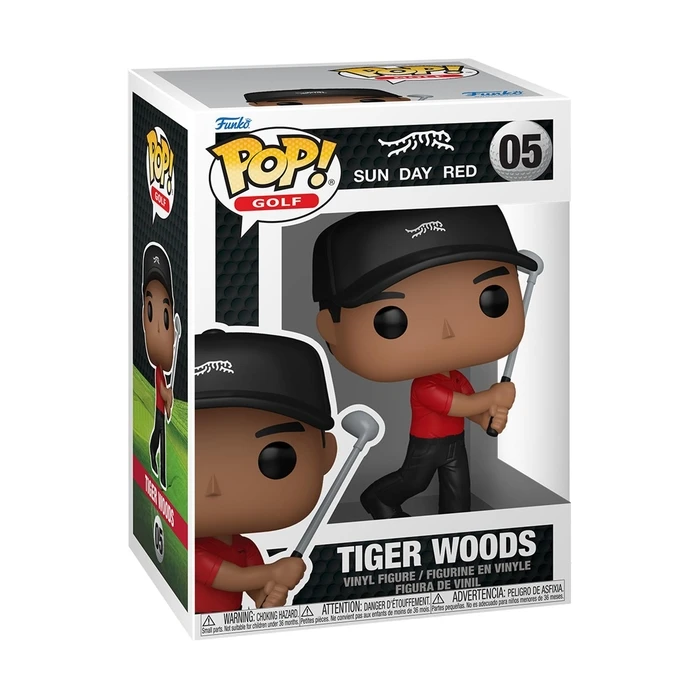 Funko Pop Golf Sun Day Red Tiger Woods Vinyl Figure