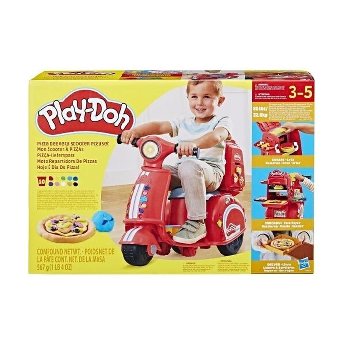 Hasbro Play Doh Παιχνίδι Scooter Παράδοσης Πίτσας