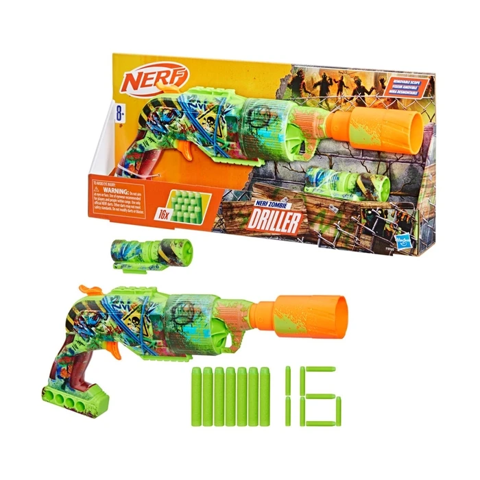 Παιχνίδι Hasbro Nerf: Zombie - Driller (F8960)