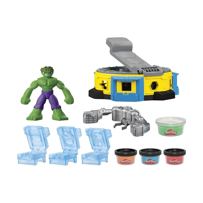 Πλαστελίνες Hasbro Play-Doh Marvel Hulk Smash And Squish (F9826)