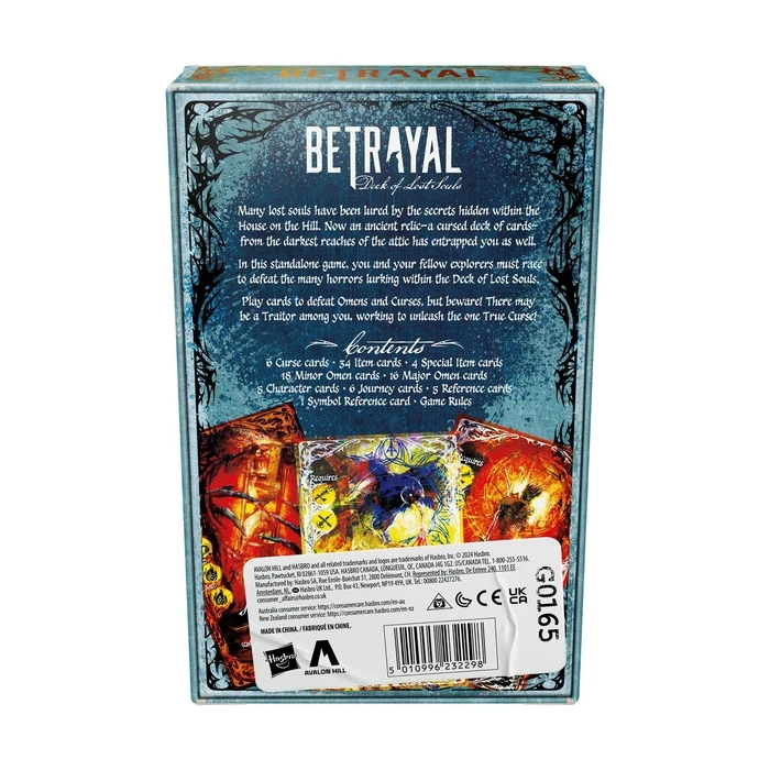 Επιτραπέζιο Παιχνίδι Hasbro Betrayal: Deck of Lost Souls - Line Extension (English)