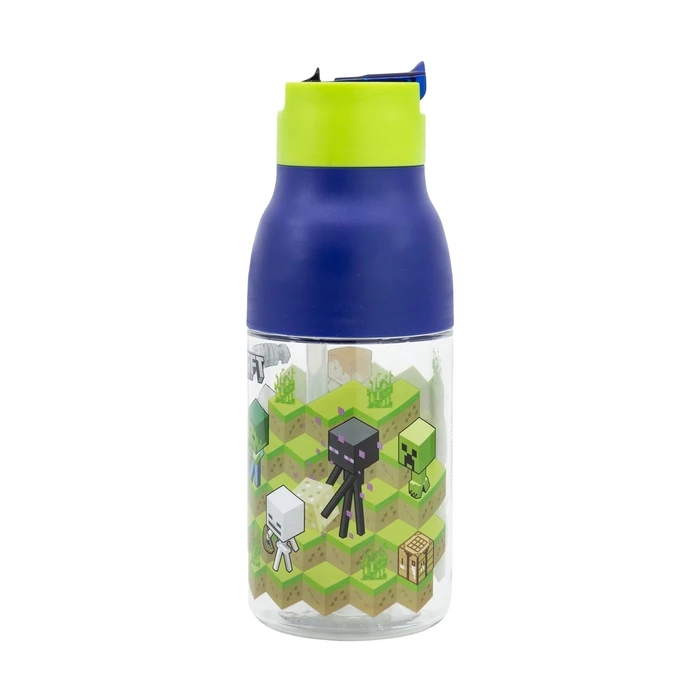 Παιδικό Παγούρι Stor: Minecraft - Isometric Double Opening Sipper Ecozen (420ml)
