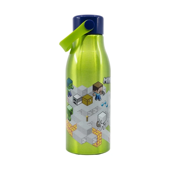 Παιδικό Παγούρι Stor: Minecraft - Isometric Flexi Handle Aluminium (760ml)