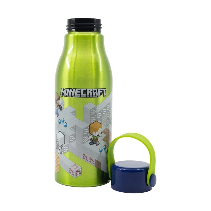 Παιδικό Παγούρι Stor: Minecraft - Isometric Flexi Handle Aluminium (760ml)