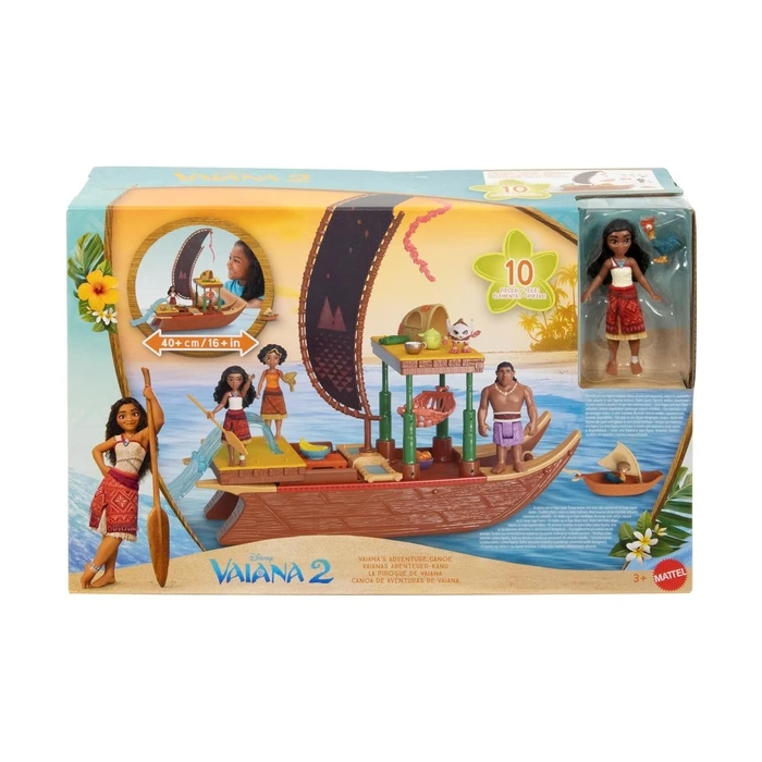 Μινιατούρα Mattel Disney Βαϊάνα Mini Κούκλες Βαϊάνα Καράβι (JBT78?)