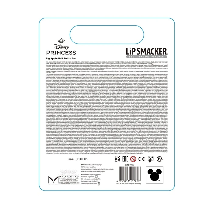 Παιδικό Μακιγιάζ Lip Smacker Disney Princess Snow White Big Apple Nail Polish Set (1510728E)