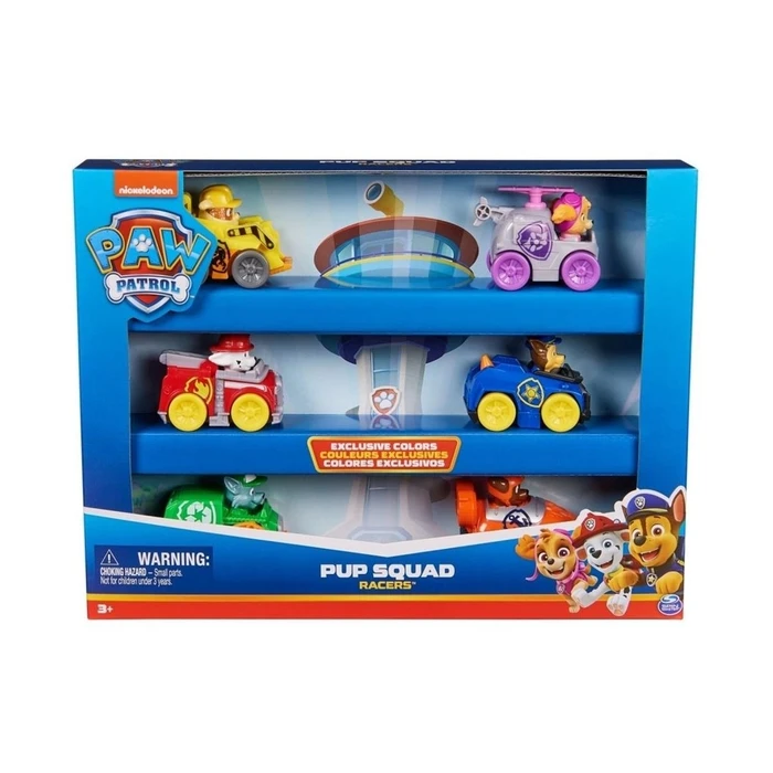 Αυτοκινητάκι Spin Master Paw Patrol: Pup Squad - Racer Giftpack (6070070)