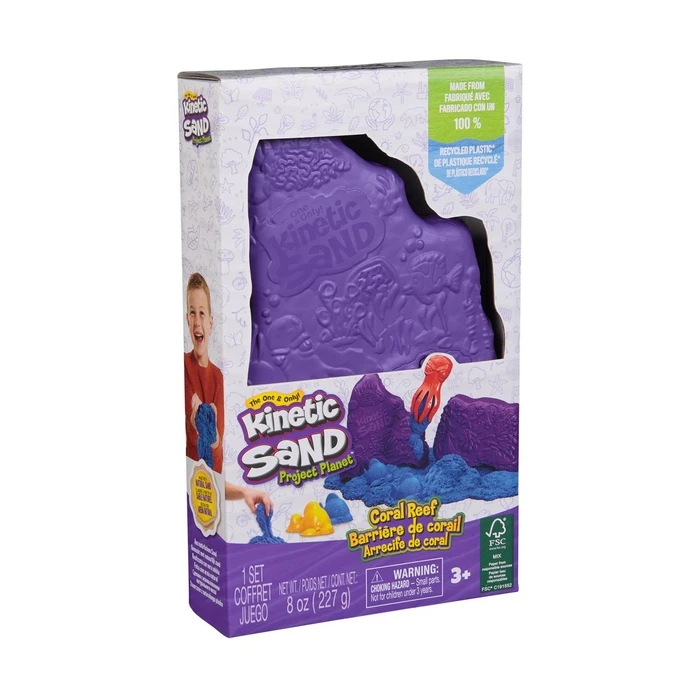 Παιχνίδι Κατασκευών Spin Master Kinetic Sand: The One & Only Project Planet - Coral Reef (6069783)