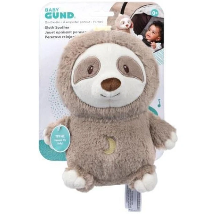 Παιχνίδι Ύπνου Spin Master Baby Gund: On-The-Go - Sloth Soother (6066057)