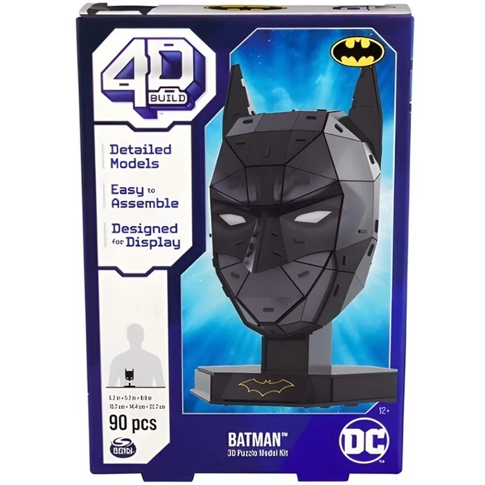 Παζλ Spin Master 4D Build DC: Batman - Mask 3D Puzzle Model Kit (6070176)