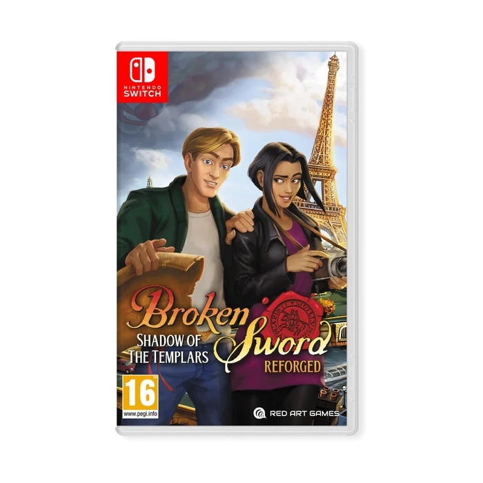 Nintendo Switch Red Art Games Broken Sword Shadow of The Templars Reforged