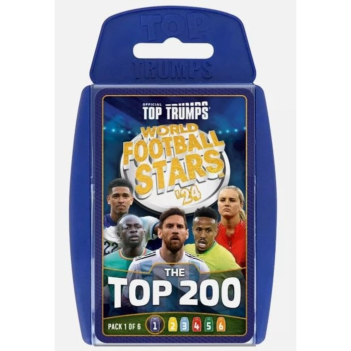 Παιχνίδι με Κάρτες Winning Moves: Top Trumps - World Football Stars 2024 The Top 200 Pack 1 - (WM04707-EN1)