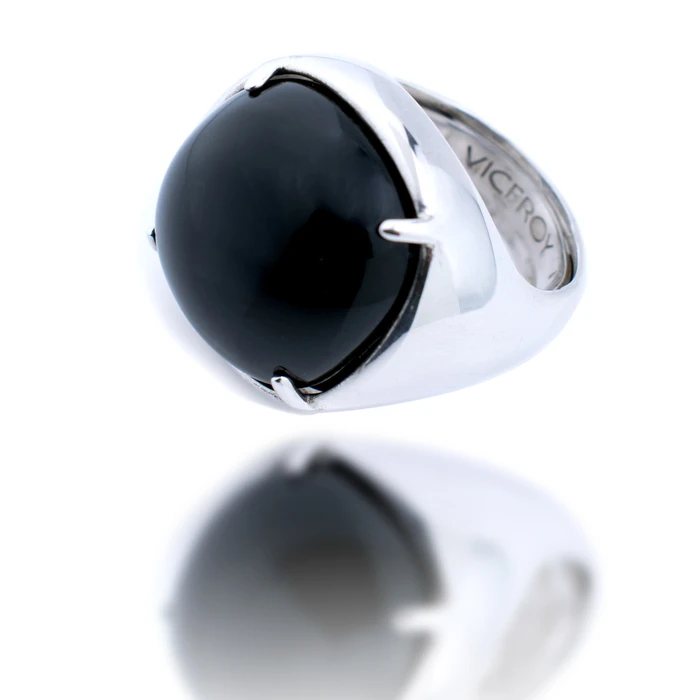 Γυναικείο Δαχτυλίδι Viceroy 1031A020-45 (16) από Ασήμι Silver, Black