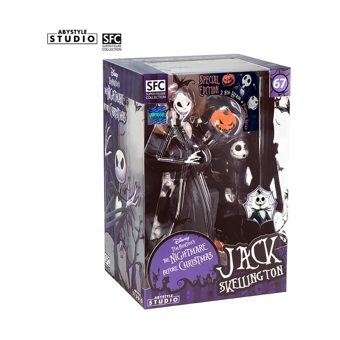 Nightmare Before Xmas Figurine Jack Scary Smiling Face (ABYFIG133) - Abysse