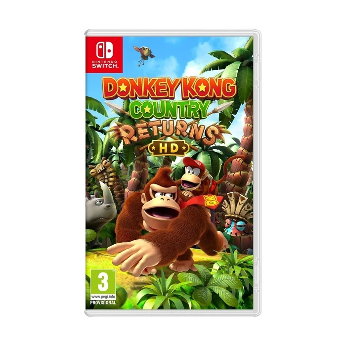 Donkey Kong Country Returns HD - Nintendo Switch Game (Physical, Standard Edition)