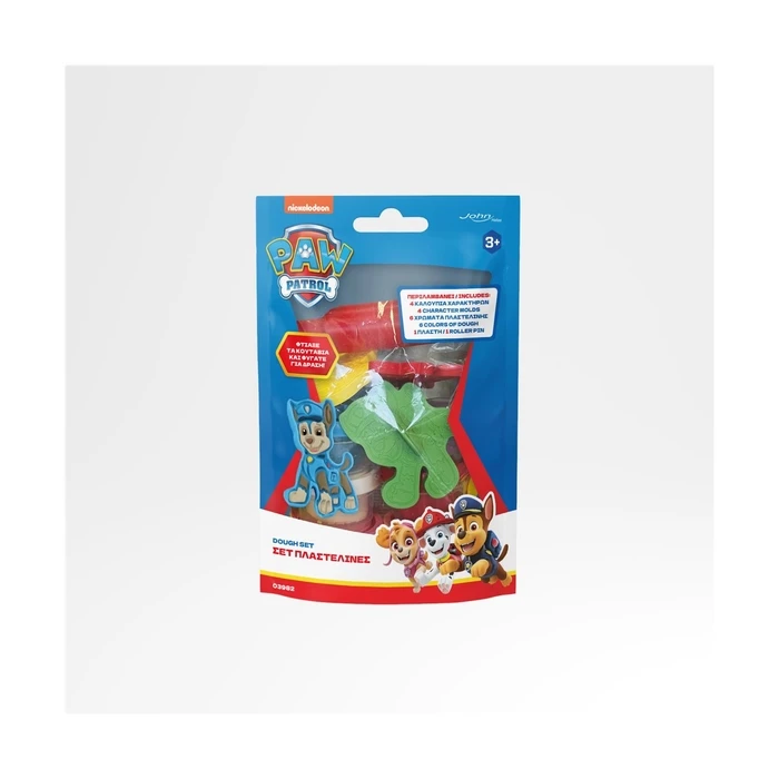 Πλαστελίνες John Hellas: Paw Patrol - Σετ (03982PM)
