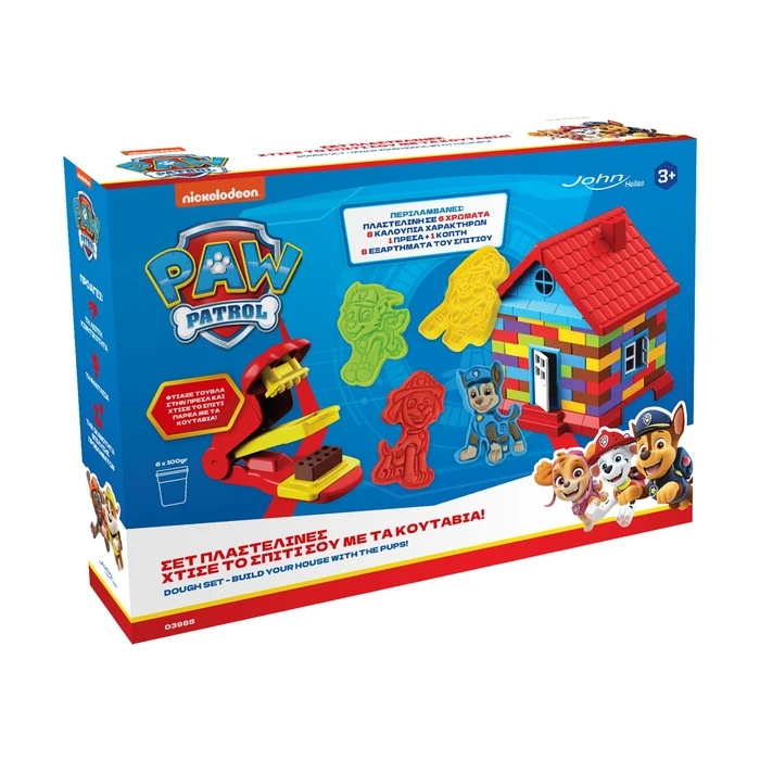Πλαστελίνες John Hellas: Paw Patrol Σετ Σπίτι (03985PM)