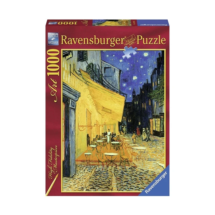 Παζλ Ravensburger Puzzle Art Collection: Van Gogh - Cafe Terrace (1000pcs) (12000060)