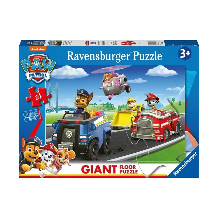 Παζλ Ravensburger Giant Floor Puzzle: Paw Patrol - Friends (24pcs)