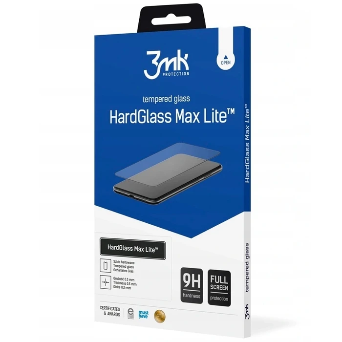 3MK HardGlass Max Lite Samsung Galaxy A40 black