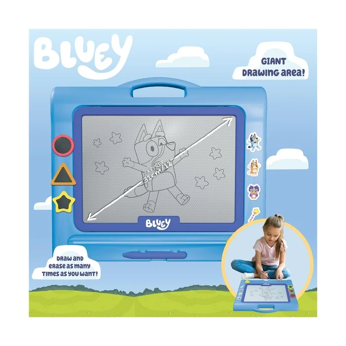 Πίνακας Γράψε-Σβήσε Giochi Preziosi Bluey - Deluxe Magnetic Scribbler (BLY17000)