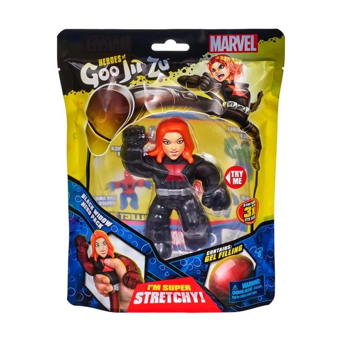 Giochi Preziosi Marvel Heroes of Goo Jit Zu Black Widow Φιγούρα