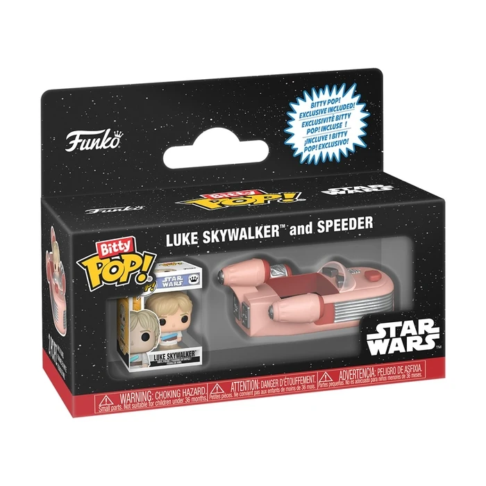 Φιγούρα Funko Bitty Pop! Rides Disney: Star Wars - Luke Skywalker and Speeder