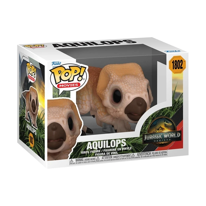 Funko Pop Movies Jurassic World Rebirth Aquilops Figure
