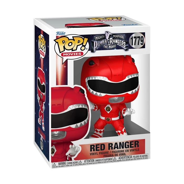 Funko Pop Ταινίες Mighty Morphin Power Rangers The Movie Red Ranger Vinyl Figure