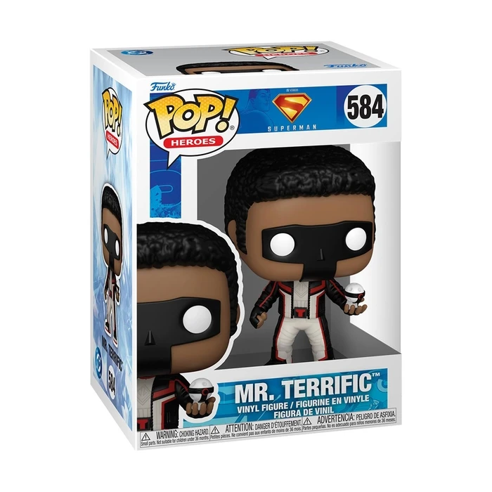 Funko Pop Heroes Superman Mr Terrific Vinyl Figure