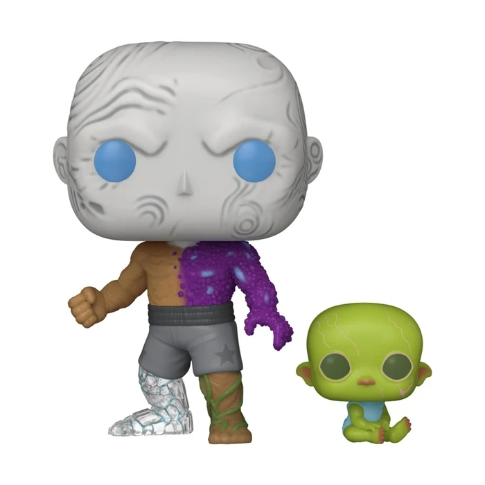 Funko Pop Heroes Superman Metamorpho with Baby Joey