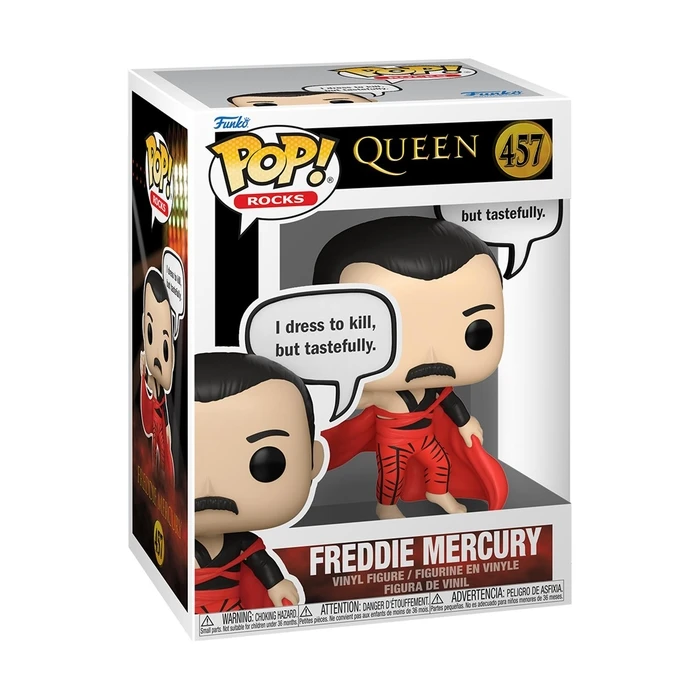 Funko Pop Rocks Queen Freddie Mercury Vinyl Figure