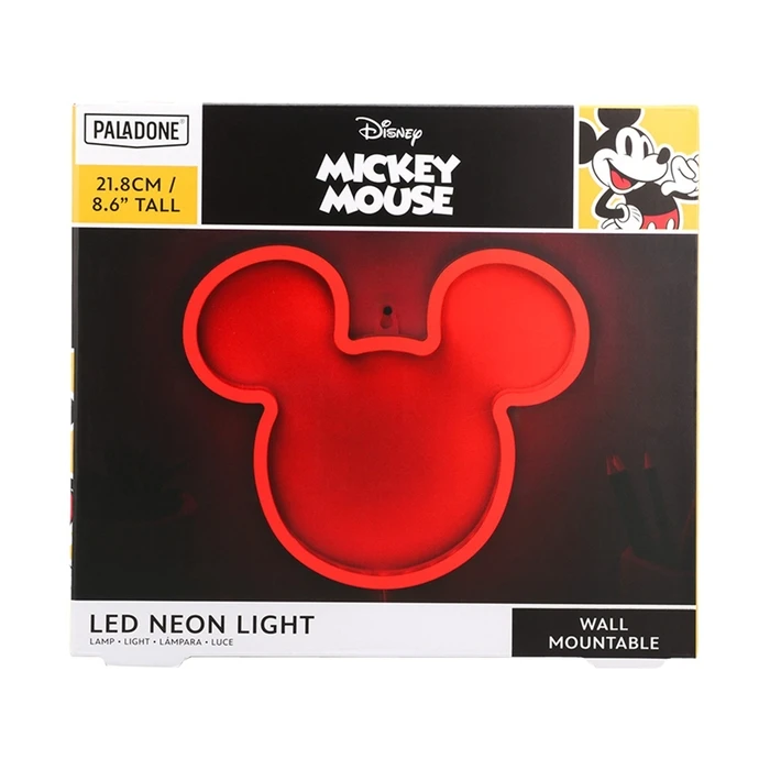 Διακοσμητικό Φωτιστικό Paladone: Disney - Mickey Wall Mountable LED Neon (PP12621DSCVN)