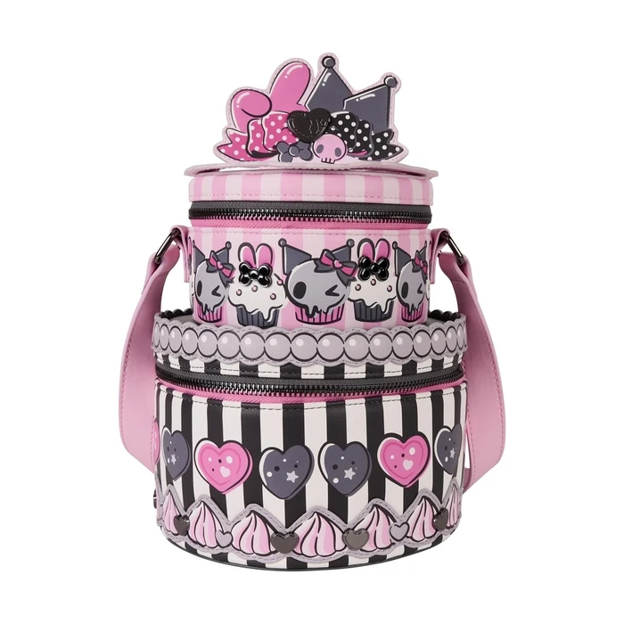 Παιδική Τσάντα Loungefly Sanrio: My Melody And Kuromi Figural Crossbody (SANTB1755)