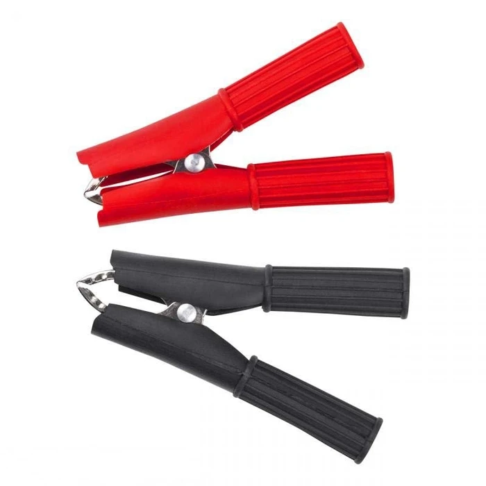XTREME Αξεσουάρ εργαλείων Σετ κροκοδειλάκια 30A με μόνωση μαύρα κόκκινα