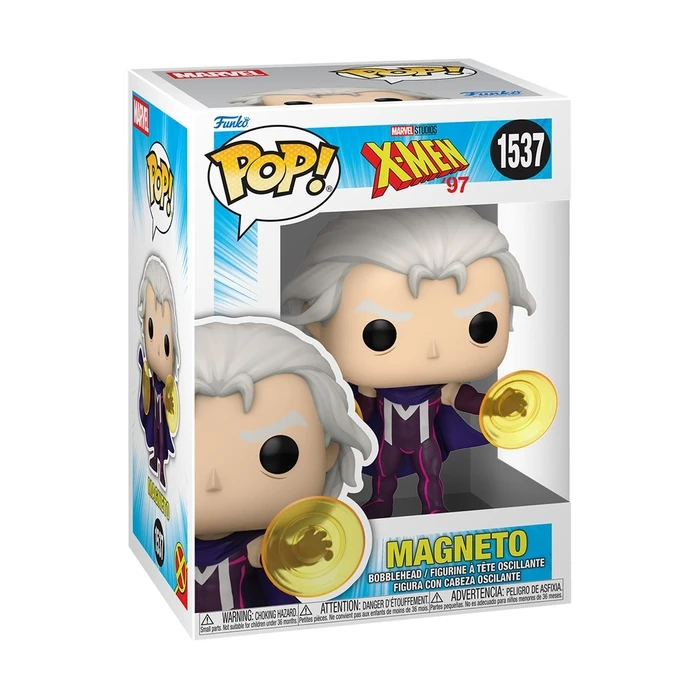 Funko Pop Marvel Φιγούρα Magneto X Men 97 Bobble Head Βινυλίου