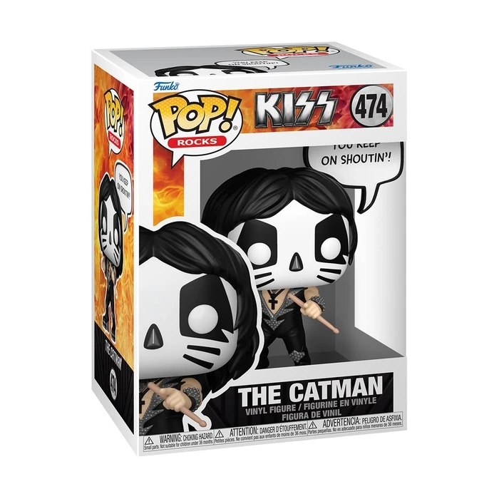 Funko Pop Rocks Kiss The Catman Vinyl Figure