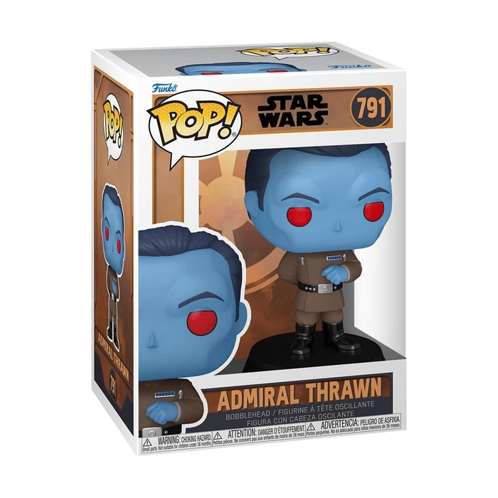 Funko Pop Star Wars Tales of the Empire Admiral Thrawn Bobble Head Vinyl Figure