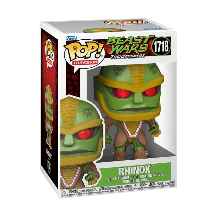 Funko Pop Television Beast Wars Transformers Rhinox Vinyl Figure