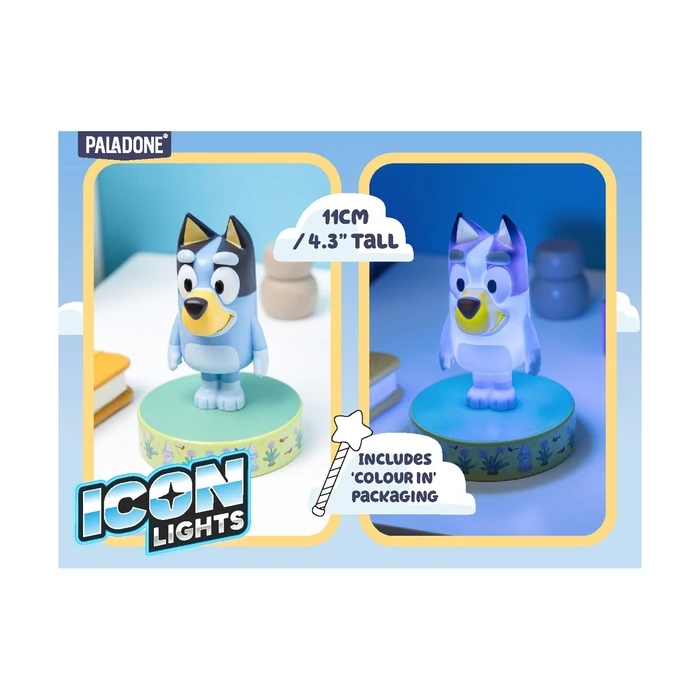 Διακοσμητικό Φωτιστικό Paladone Icons: Bluey (PP14355BLU)