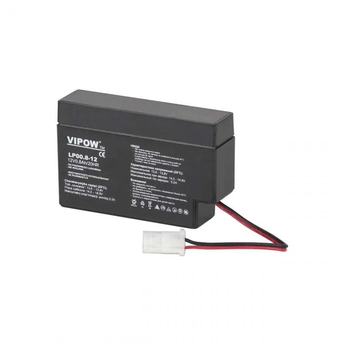 Μπαταρία Μολύβδου Vipow BAT0221 GEL 12V 0.8Ah 96x25x62mm