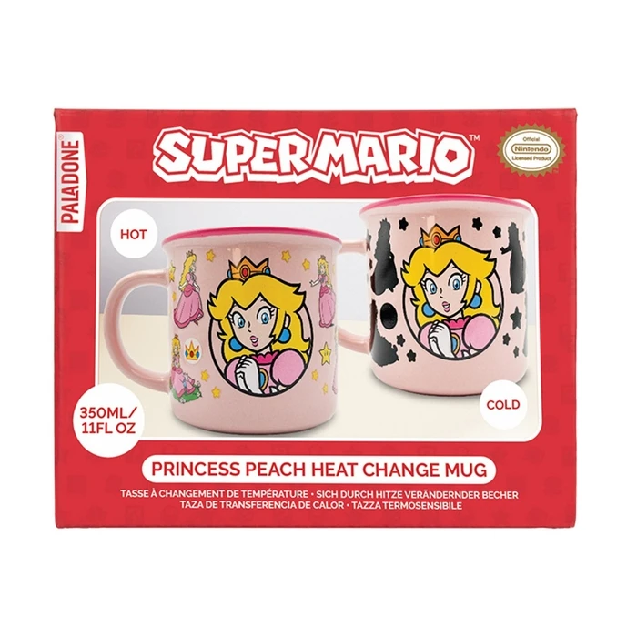 Κούπα Paladone: Super Mario - Princess Peach Heat Change (PP14753NN)