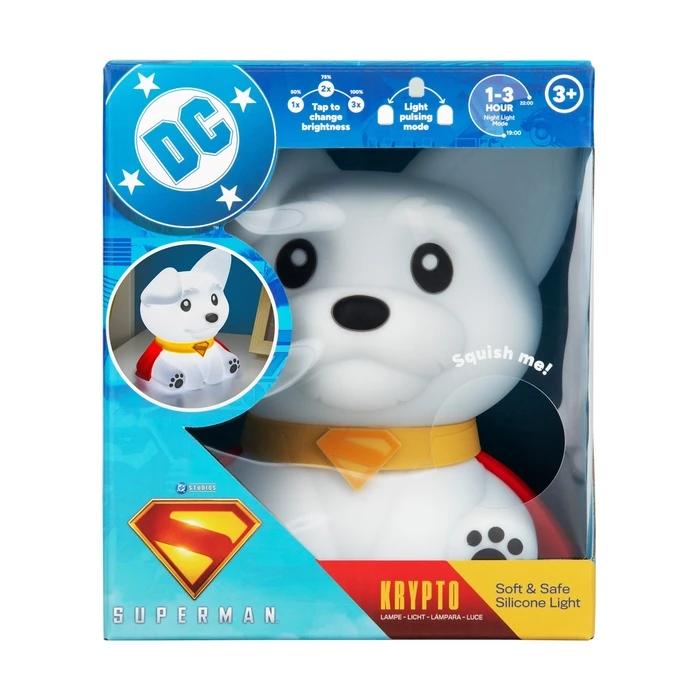 Διακοσμητικό Φωτιστικό Paladone SquishyGlo: DC Superman - Krypto Silicone Rechargeable (PP14839SMT)