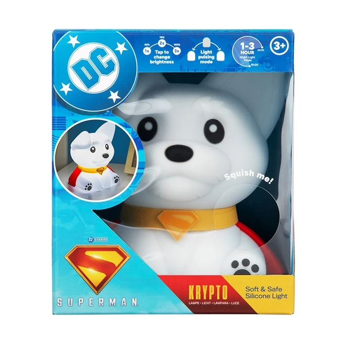 Διακοσμητικό Φωτιστικό Paladone SquishyGlo: DC Superman - Krypto Silicone Rechargeable (PP14839SMT)