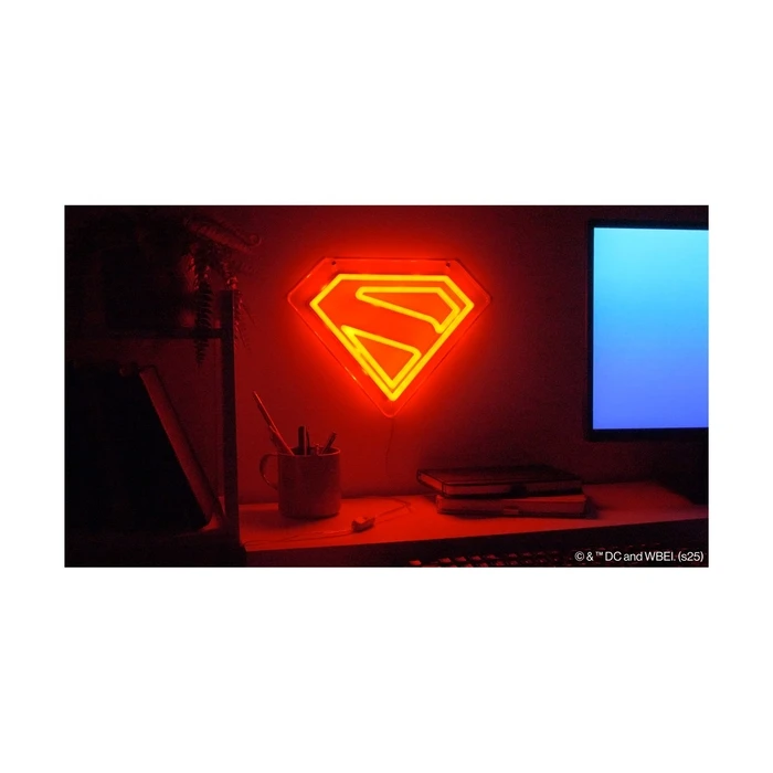 Διακοσμητικό Φωτιστικό Paladone DC: Superman - Wall Mountable LED Neon (PP14478SMTVN)