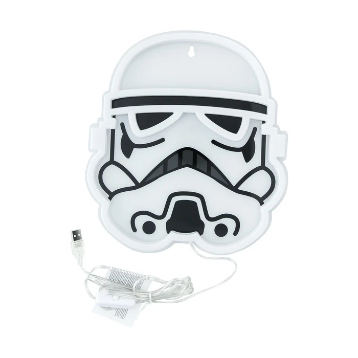 Διακοσμητικό Φωτιστικό Paladone: Star Wars - Stormtrooper Wall Mountable LED Neon (PP14359SWVN)