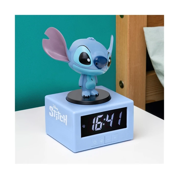 Επιτραπέζιο Ρολόι Paladone Disney Stitch Icon Alarm Clock (PP14273LS)