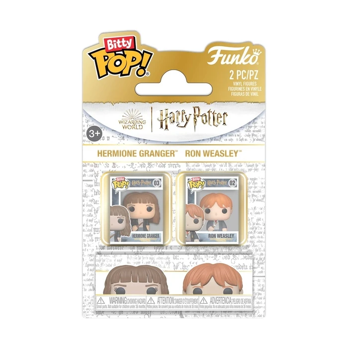 Φιγούρα Funko Bitty Pop! 2-pack: Harry Potter - Ron & Hermione